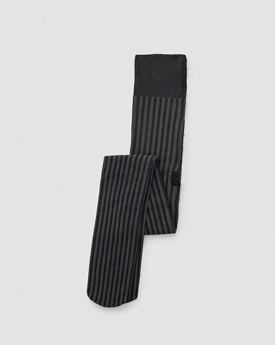 113063001 hilda stripe tights black swedish stockings flatlay