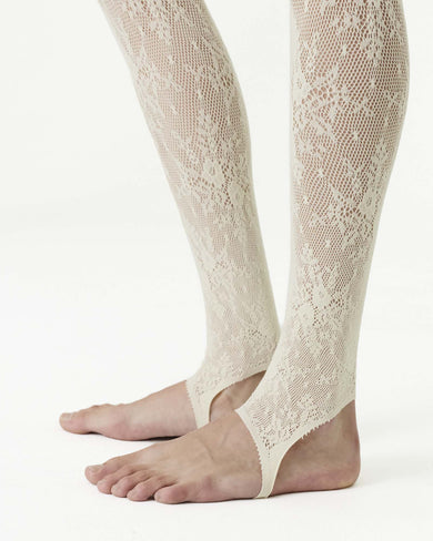 Rosa Lace Stirrup Leggings